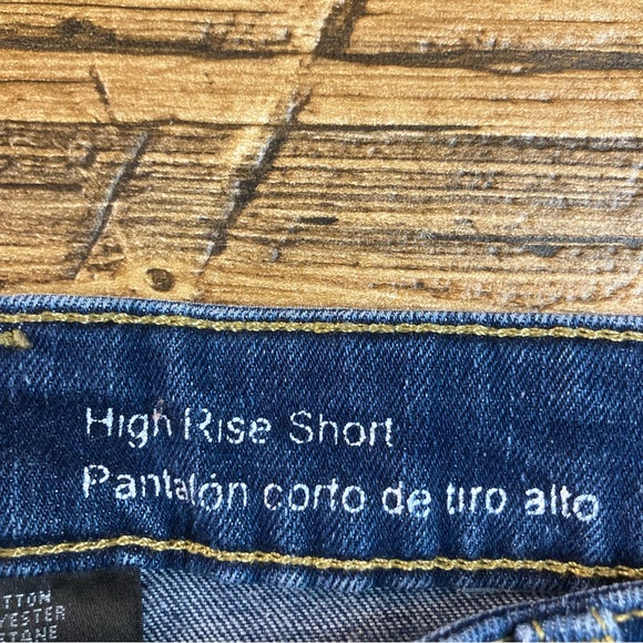 Mossimo women’s high rise power stretch jean shorts 12 - Picture 5 of 6